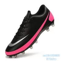 Low-top Men Football Boots Comfortable Fabric Spring Summer Outdoor Training Soccer Shoes Kids Adults Cleats TF FG Sole