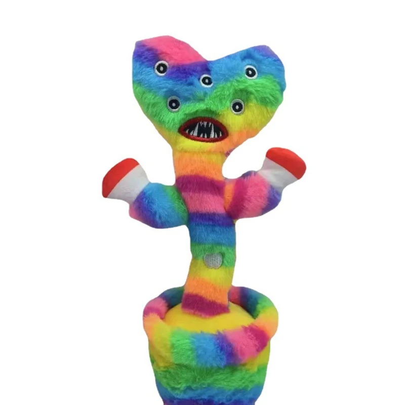 

Poppy Playtime Killy Willy Plush Toys Can Singing and Dancing Huggy Wuggy Electric Plush Toys Killy Willy Rainbow Plush Toy