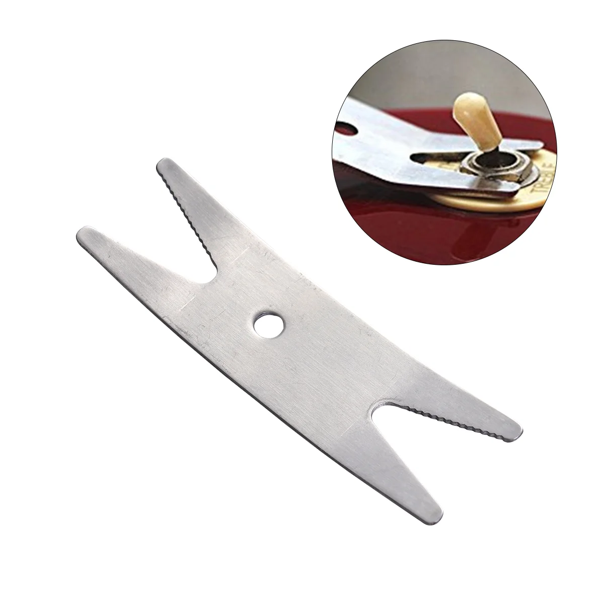 

Multifunction Spanner Wrench Knob Jack Tuner Bushing Pocketable Tool Guitar Bass Accessory