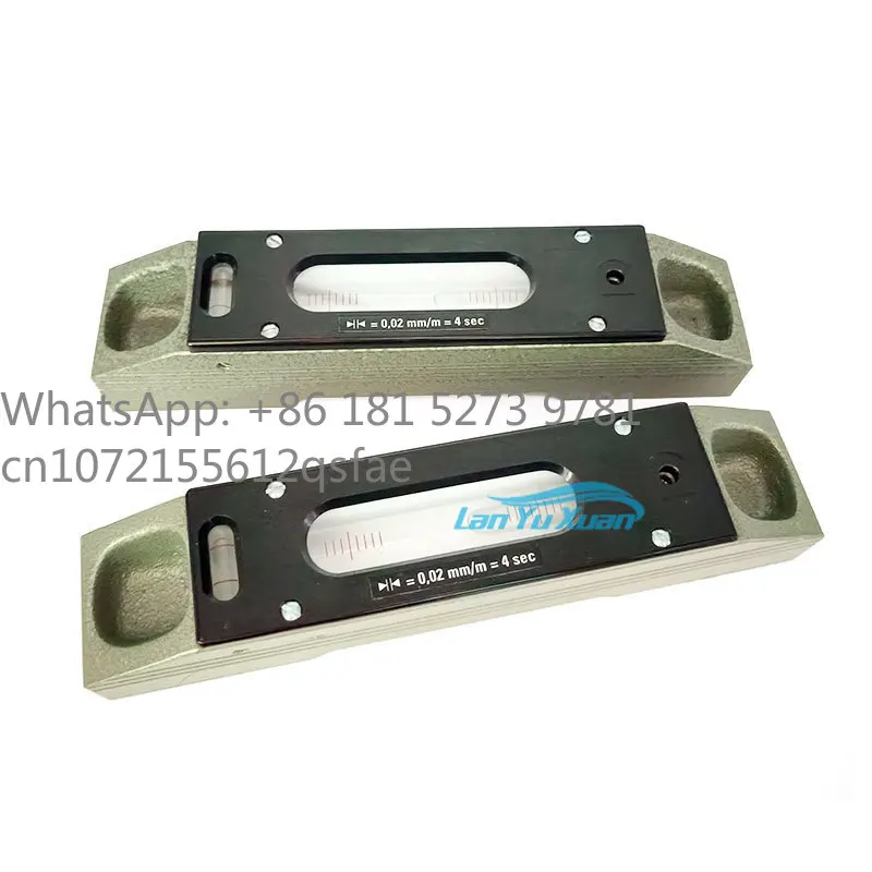 61R0.02 Уровень 200 мм Регулировочный станок Пузырьковая шкала Французская линейка