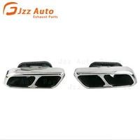 jzz high quality stainless steel car rear muffler exhaust tips