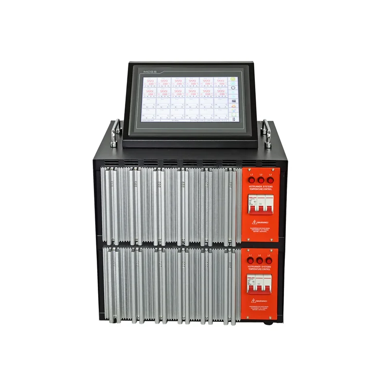 

Touch screen hot runner temperature controller for multi cavities injection