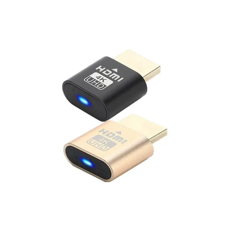 

4k Ультра Высокое разрешение позолоченный Hdmi совместимый виртуализатор портативный манекен разъем Edid дисплей Чит Поддержка всех систем