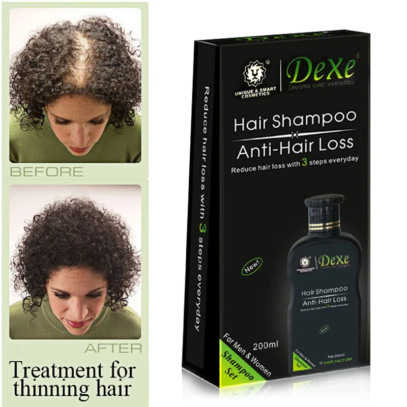 Dexe Professional hair growth Shampoo  Anti-hair Loss Chinese Herbal Hair Growth Product Prevent Hair Treatment for Men & Women