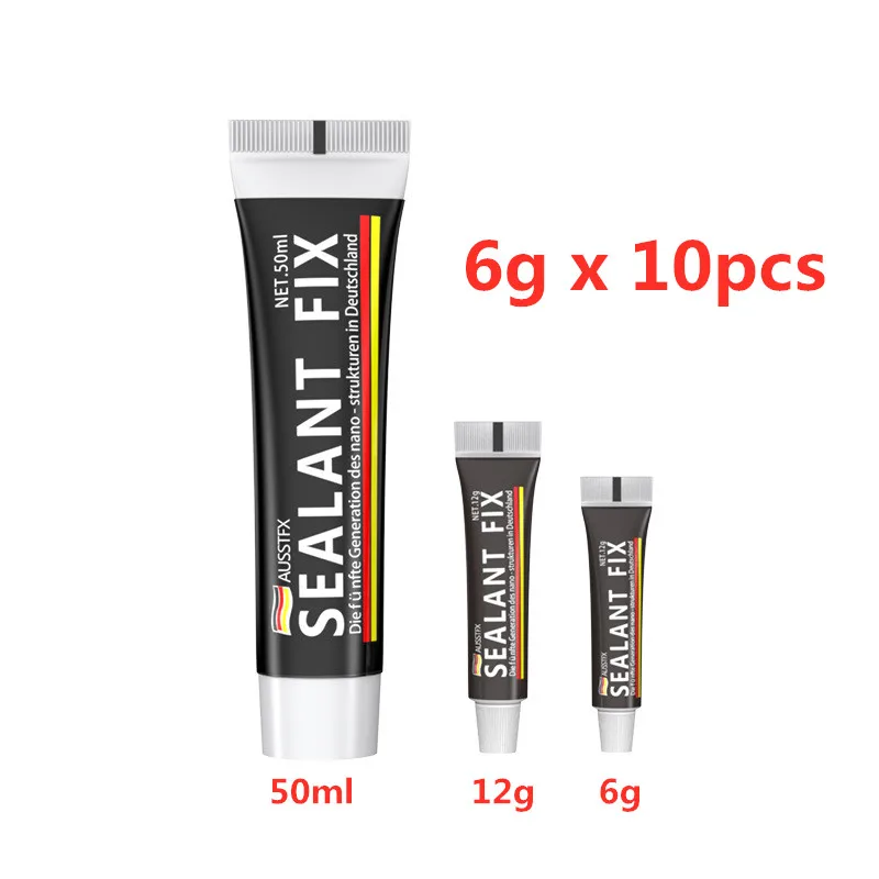 

10pcs Ultra Strong Instant Universal Sealant Glue Super Strong Adhesive And Fast Drying Glue Fix Sealant Quick drying 6g