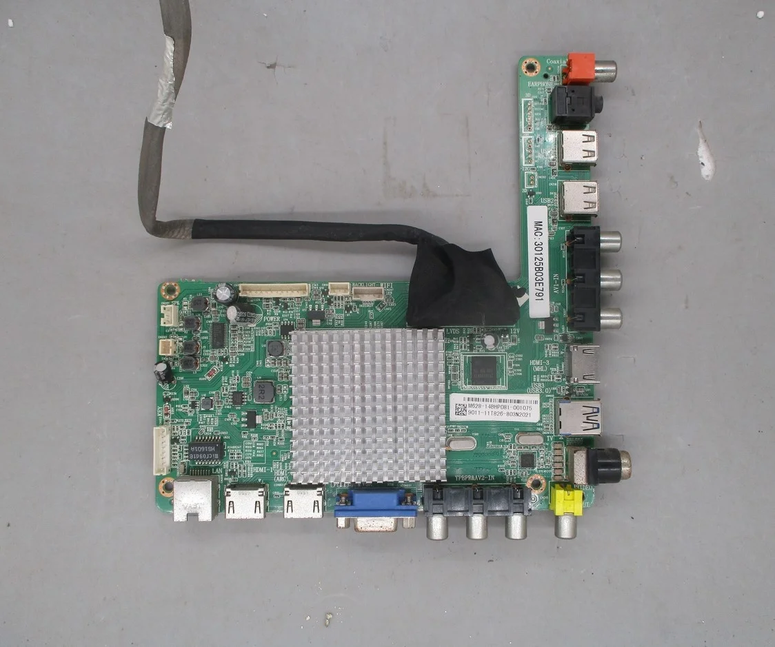 

Disassemble for TCL le50d59 mainboard 4704-m628t8-a2233k01 screen k500wd6