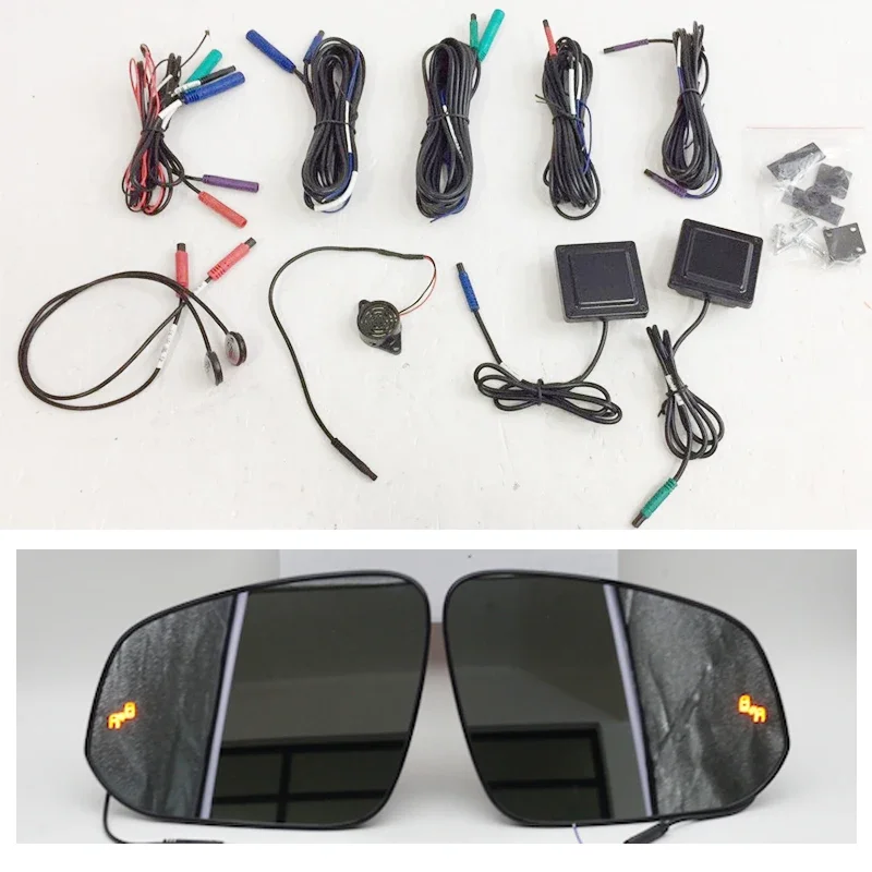 Для Volkswagen VW Jetta A6 2011~2018 Автомобильный BSD BSA BSM Предупреждение о слепой зоне