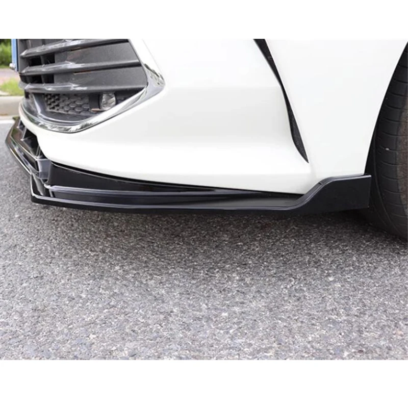 Сплиттер для губ переднего бампера из АБС-пластика 3 шт. Toyota Avalon противоударный