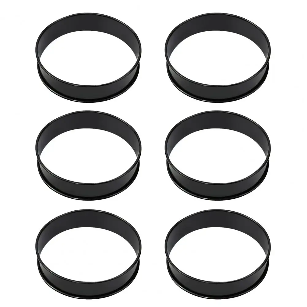 Набор колец для кексов из нержавеющей стали с антипригарным покрытием