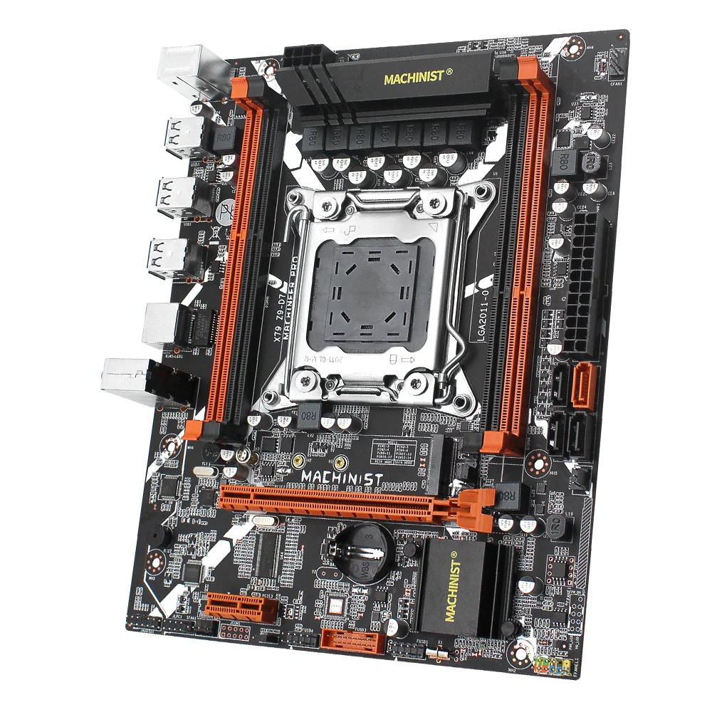 Machinist X79 LGA 2011 комплект материнской платы с Intel Xeon E5 2689 CPU DDR3 16 Гб (2 шт. * 4 Гб) ECC ОЗУ
