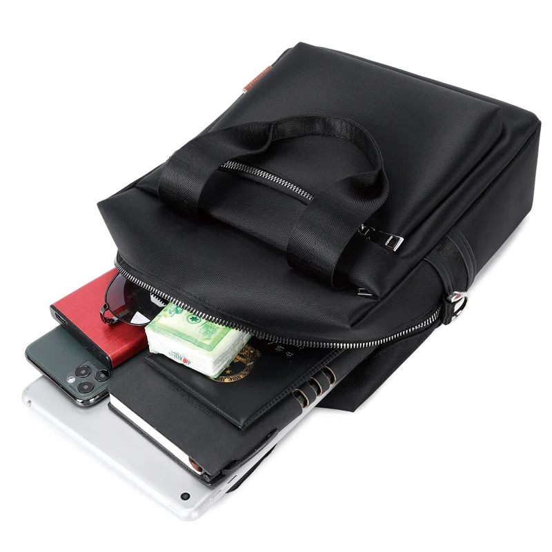 Men's One Shoulder Handheld Crossbody Business Leisure Fashion Travel Work Backpack