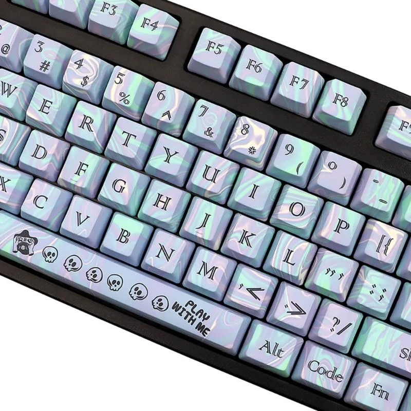 Фото OEM-профиль ANSI PBT-Dye-Subbed Клавички для переключателей MXStructure Mechaning Mechanical клавиатура Различная планировка №2