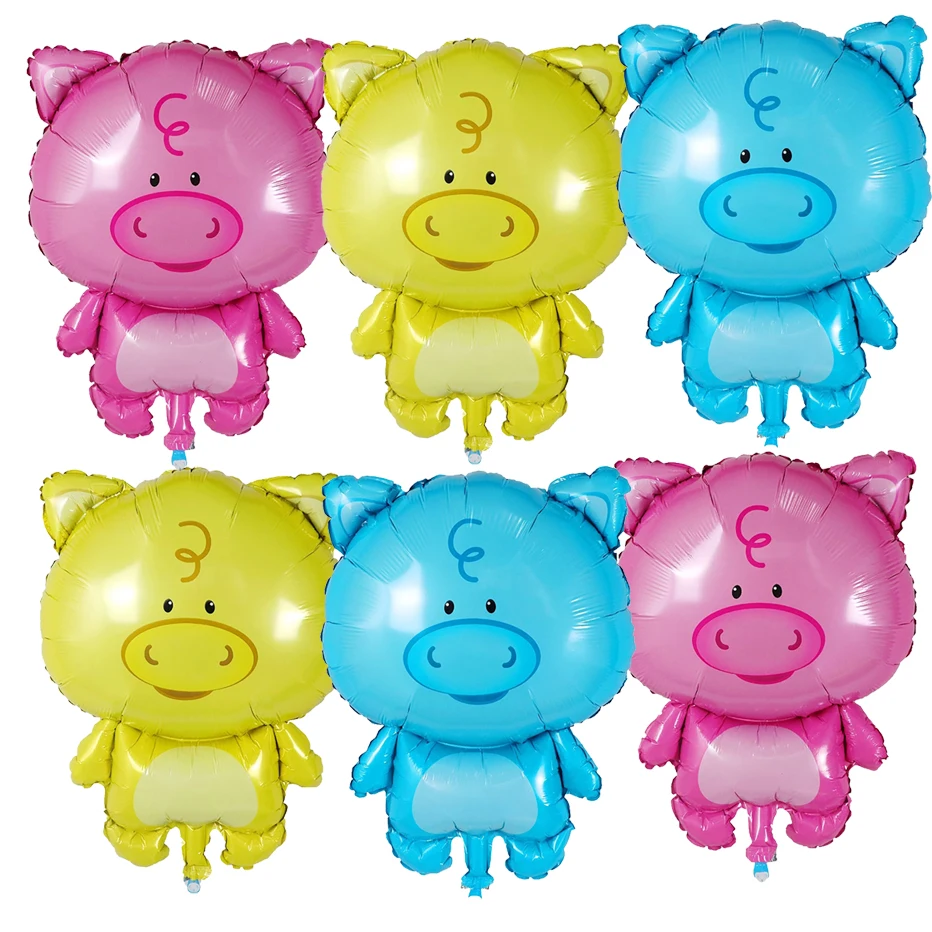 

1Pc Cute Pig Balloons Cartoon Animal Air Globos Home Birthday Party Decoration Accessories Baby Shower Supplies Kids Toys Gifts