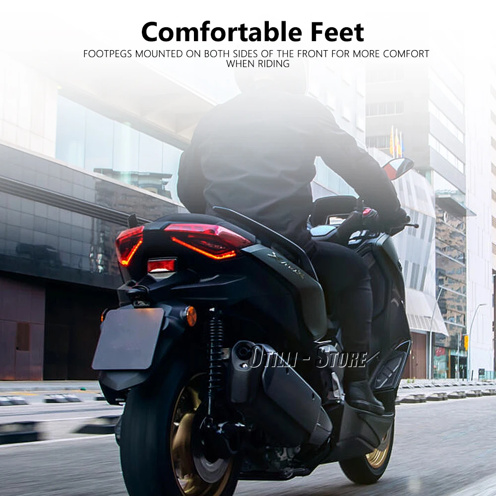Для Yamaha XMAX 300 2023 - 2024 X-MAX XMAX300 250 400 подножки для мотоцикла пластина скользящая