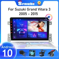 srnubi android 10 car radio for suzuki grand vitara 3 2005 2012 2013 2014 2015 multimedia player navigation gps 2 din stereo dvd