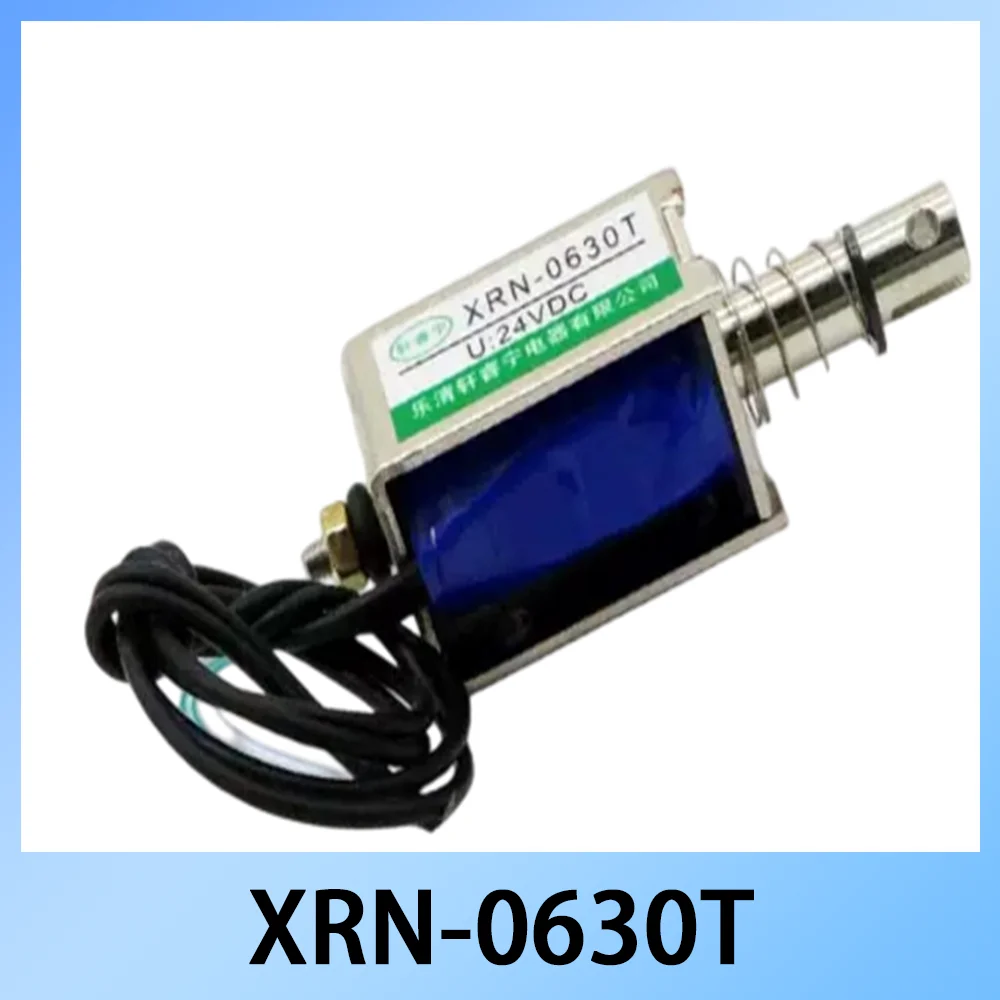 Фото Электромагнит XRN-0630T DC с открытой рамой, усилие 10Н, ход 10 мм, для электронных замков и торговых автоматов №1