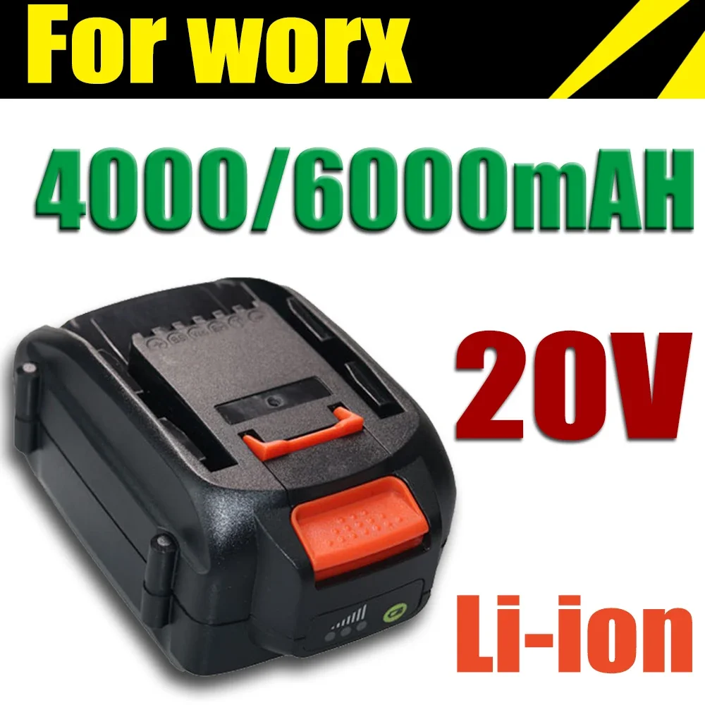 Аккумулятор Li-Ion для Worx WX390/WX176/WX166.4/WX372.1/WX800/WX678/WX550/WX532/WG894E/WG894E/WG629E/WG2