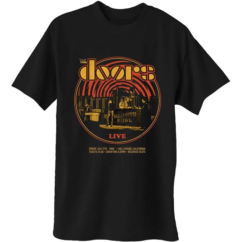 

The Doors Jim Morrison Vintage Band Setup Tee T-Shirt Mens
