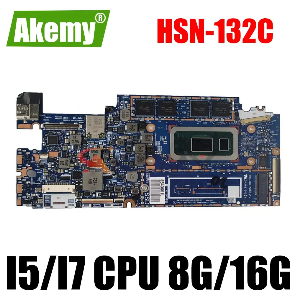 

Оригинальная материнская плата для ноутбука HP Elite Dragonfly 6050A3074401 материнская плата с i5 i7 8-го поколения ЦП 8 ГБ 16 ГБ ОЗУ