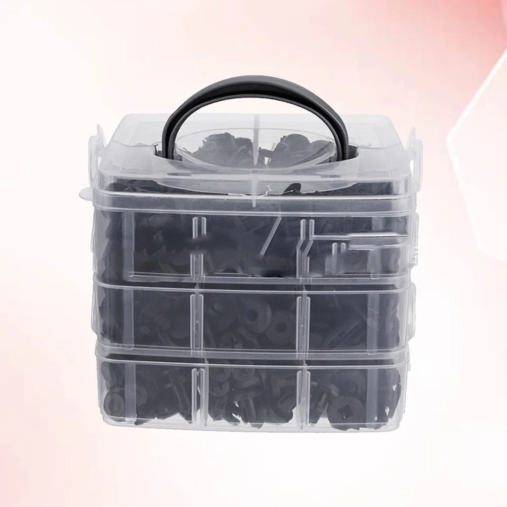 

620pcs Car Push Retainer Clips Rivets Fasteners Screws Car Door Panel Trim Clips Auto Push Pin Rivets Assortment 16