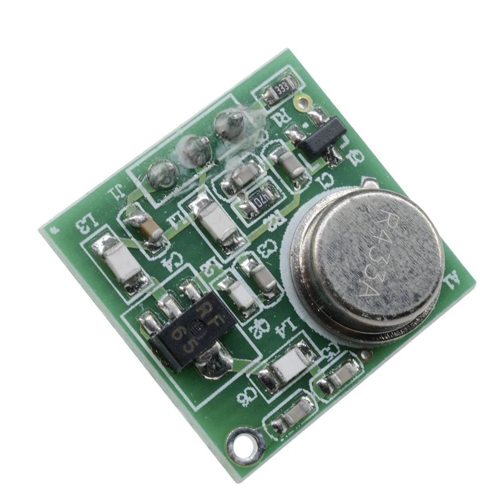 DC 9V-12V Беспроводная лампа-передатчик стандарта 433 92 MHz # P 433MHZ беспроводной FM-модуль