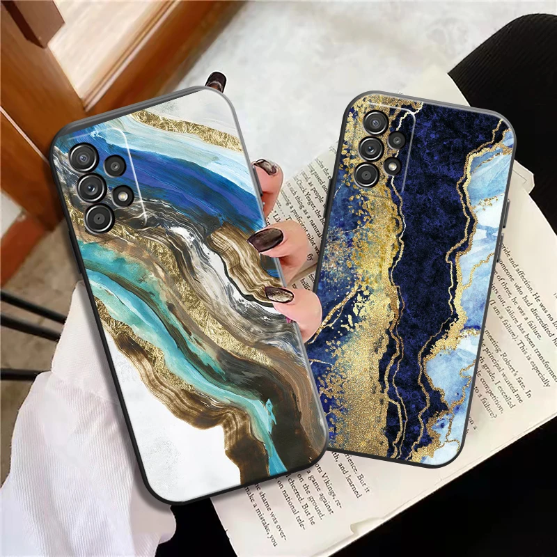 

Marble Fashion Phone Cases For Samsung Galaxy A21S A31 A72 A52 A71 A51 5G A42 5G A20 A21 A22 4G A22 5G A20 A32 5G A11 Soft TPU