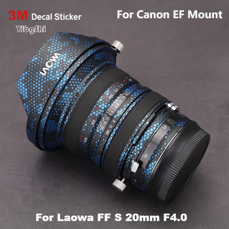 Для LaoWa FF S 20 мм F4.0 C-Dreamer для Canon EF крепление объектива наклейка защитная на кожу