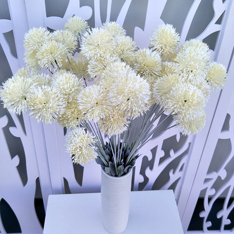 Высококачественный пластиковый помпон-Одуванчик 74 см искусственный цветок для
