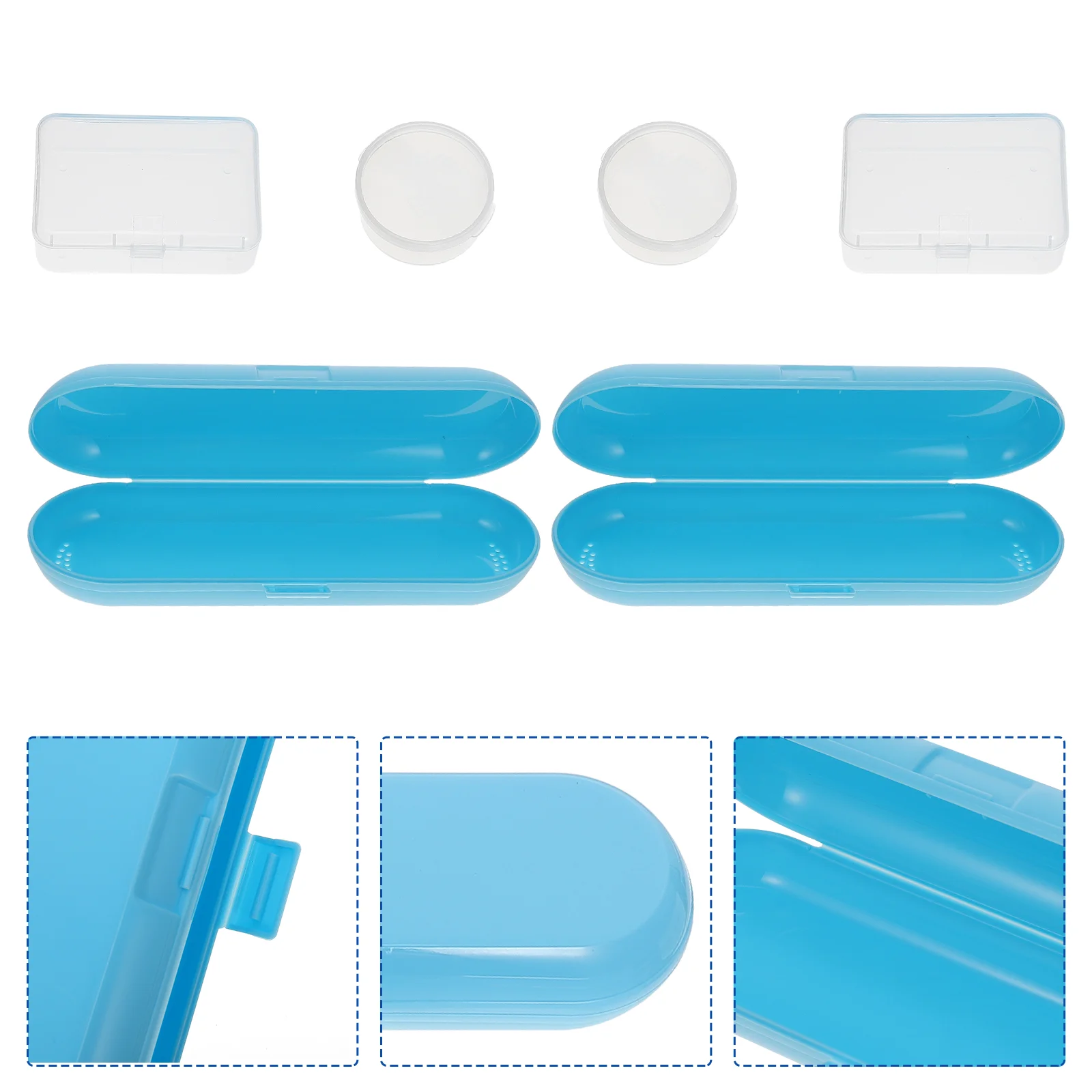 

Floss Box Casepicksteeth Holder Flosserdispenser Accessory Care Oral Storagerack Portable Tool Cleaning Pick Wire Carry Reusable