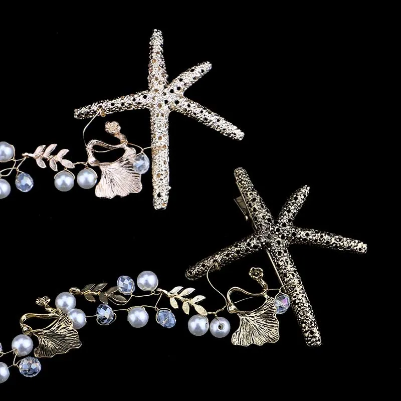 

Starfish Tiara Headband 1 Pack Suitable For Wedding Parties