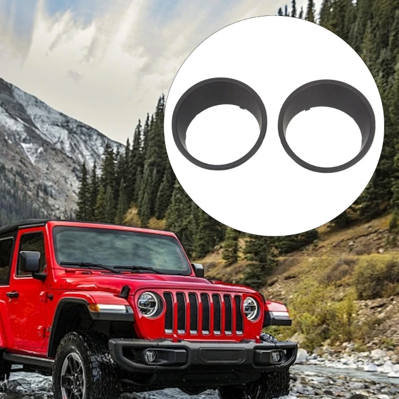2024 Новые кольца для решетчатых фар защитные из АБС-пластика простая установка JK