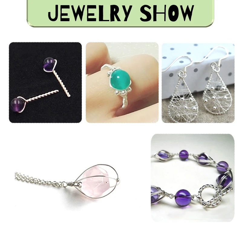 0.4-0.8mm 925 Sterling Silver Wire For Jewelry Making Metel Thread Silver Line For Necklace Bracelet Earring Making One Meter