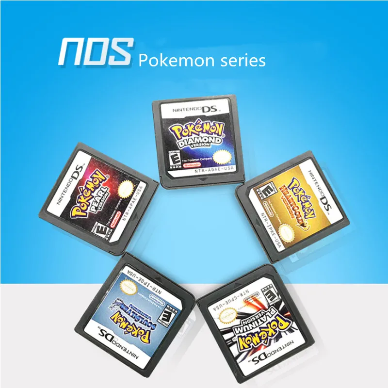 

Pokemon English Action Classic Gintama DS 3DS NDSi NDS Lite Game Card Kids Collection Toy Gift Pokemon Album Card Container