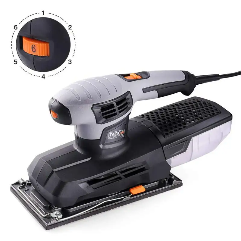 

Sander, Super Large Sanding Base(9Ã 4.5 Inch), Variable Speed - PSS02A car accessories car products