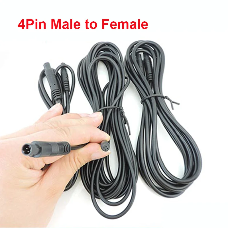 

Удлинительный кабель для камеры заднего вида QvvCev, 4 контакта