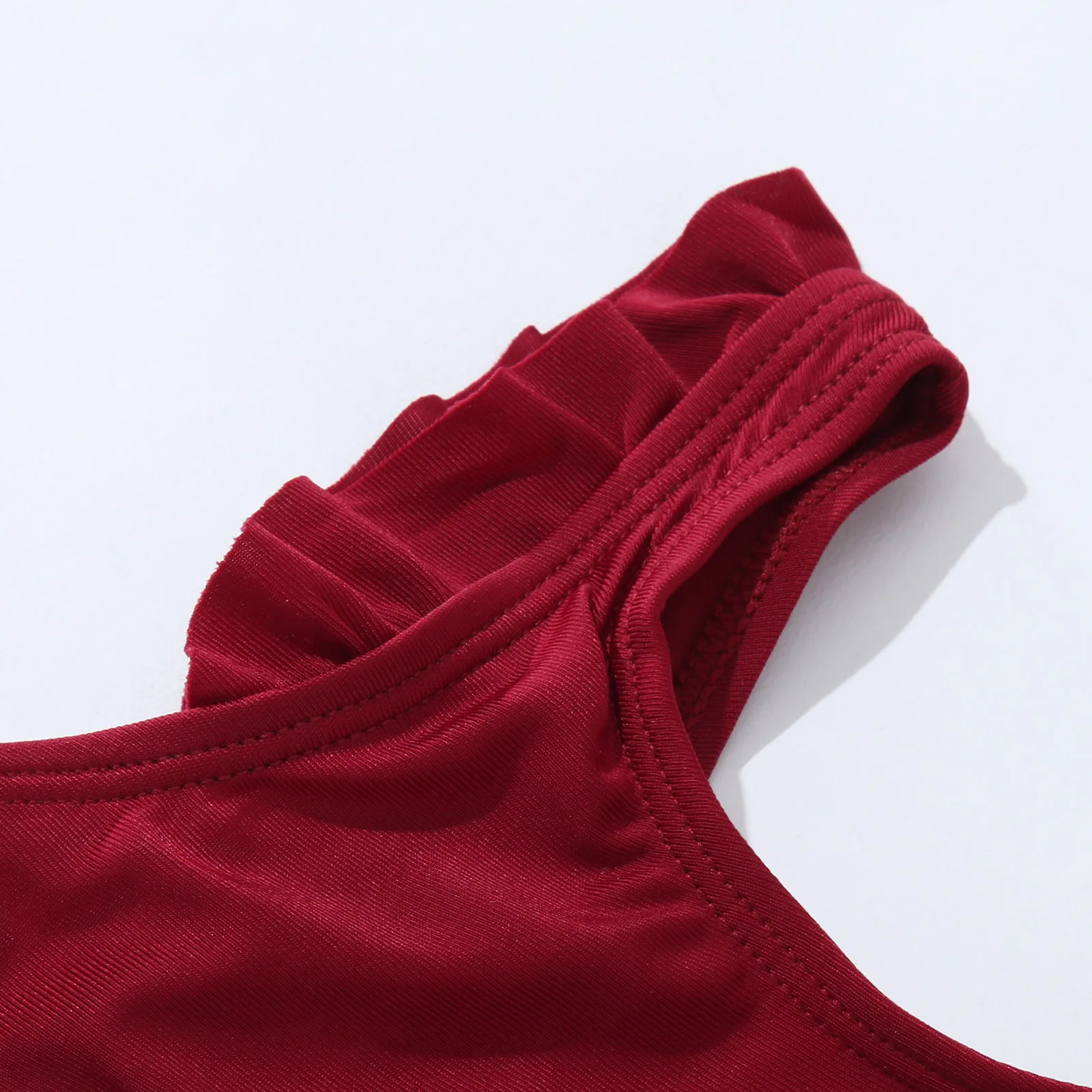 Женский слитный купальник для мамы и дочки новый семейный купальный костюм