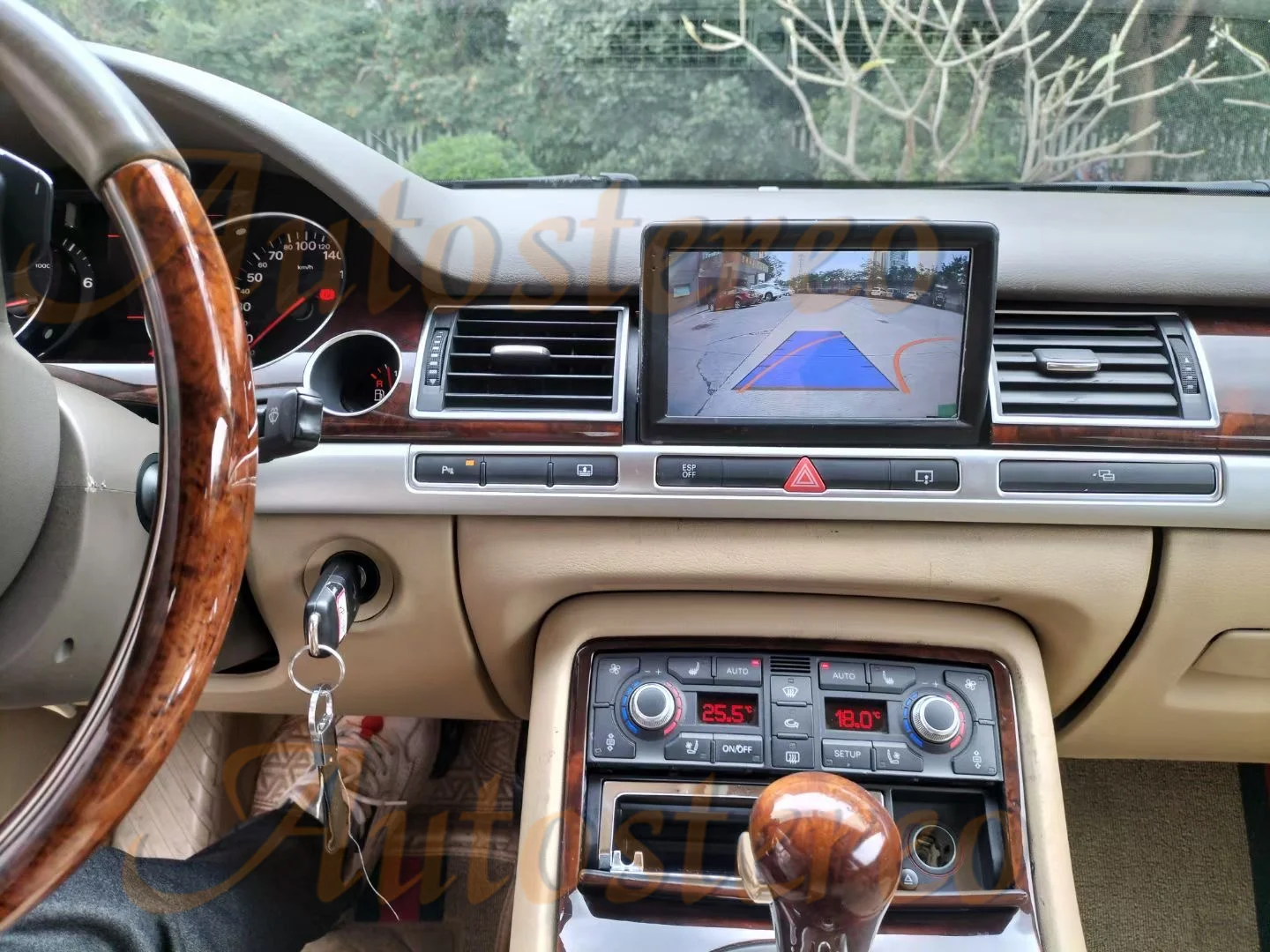 Carplay для Audi A8 2004-2012 Android 13 128G Автомобильный DVD-плеер GPS-навигация Авто Стерео Радио