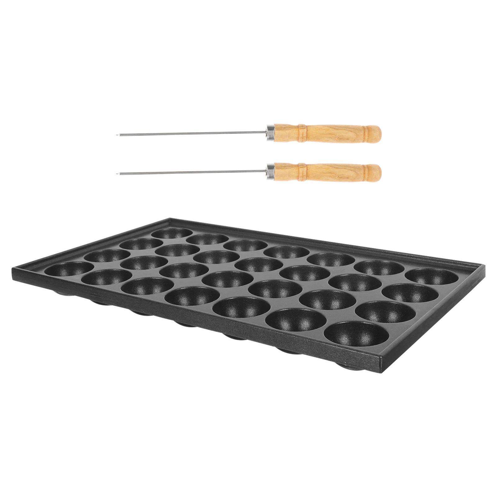 

Serving Plate Octopus Meat Balls Mold Baking Accessory Non-stick Tray Cooking