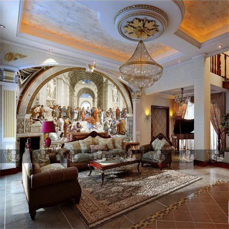 Европейская классическая живопись римская Академия фото обои для кабинета