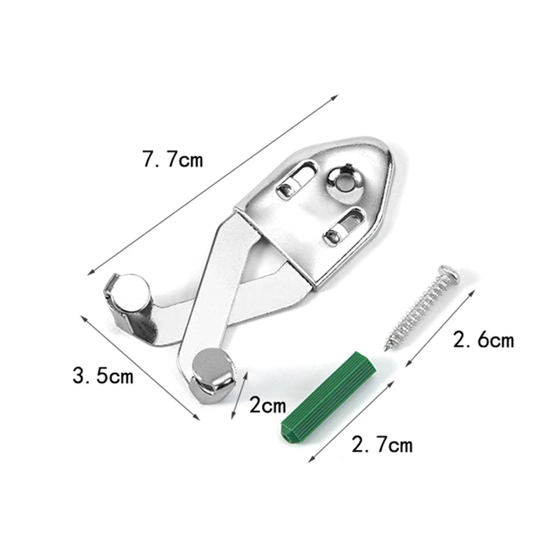 2 шт. металлический одиночный меч настенный вертикальный крючок для дисплея меча