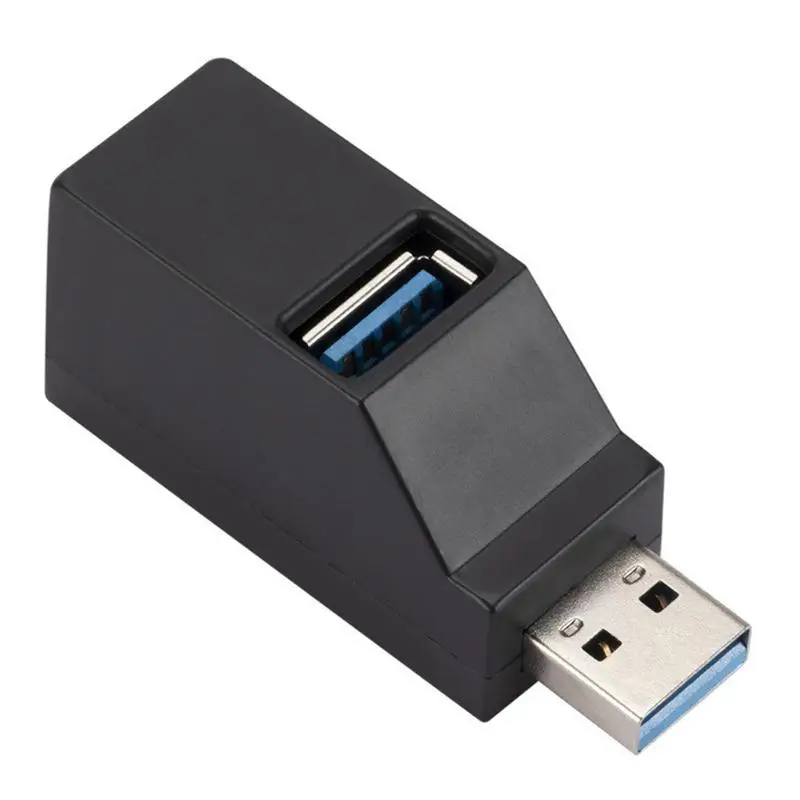 

USB-разветвитель для ноутбука с удлинителем порта USB 3,0 мощный 3-портовый Высокоскоростной USB-разветвитель для порта Plug-And-Play