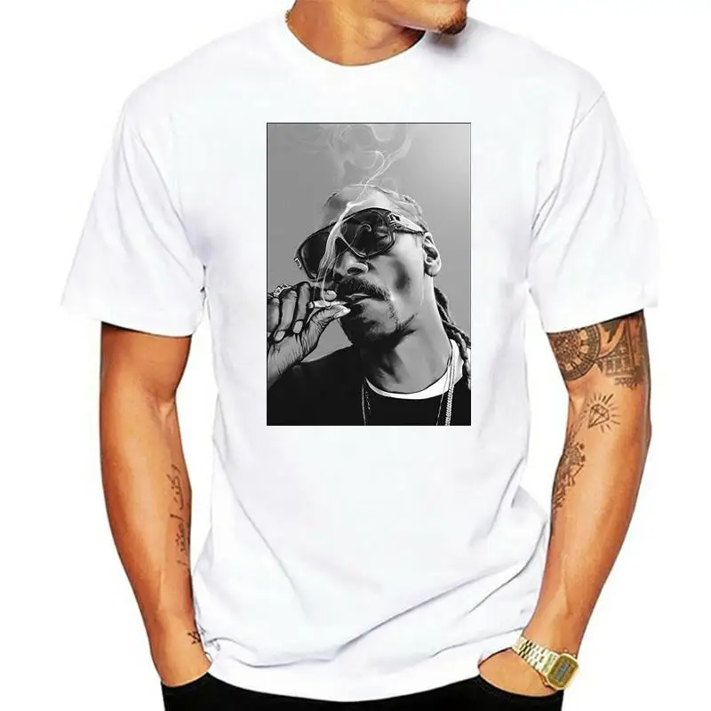 

Snoop Dog Smoke-Camiseta de talla estadounidense para hombre, ropa informal para adultos, S, M, L, Xl, 2Xl, Xxxl, Zm1, nueva