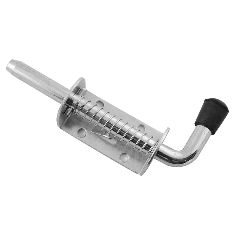 

6 шт. 5-дюймовая пружинная защелка из нержавеющей стали, шпилька, цилиндрический болт, 2 мм, утолщенный дверной замок, матовый