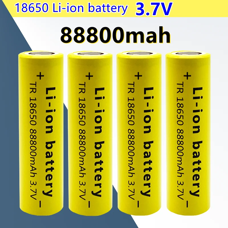

Free Shipping Original 18650Battery 88800mah 3.7 V18650 Lithium Rechargeable Battery for Flashlight Batteries ScrewdriverBattery