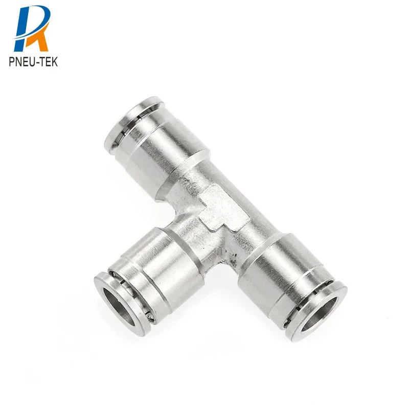 MPE4 6 8 10 12 14 15 16 Т-образный Соединительный Тройник 3-ходовой воздушный вставной