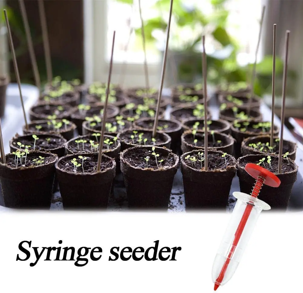 Ручной ручной мини-разбрасыватель для моркови и леса