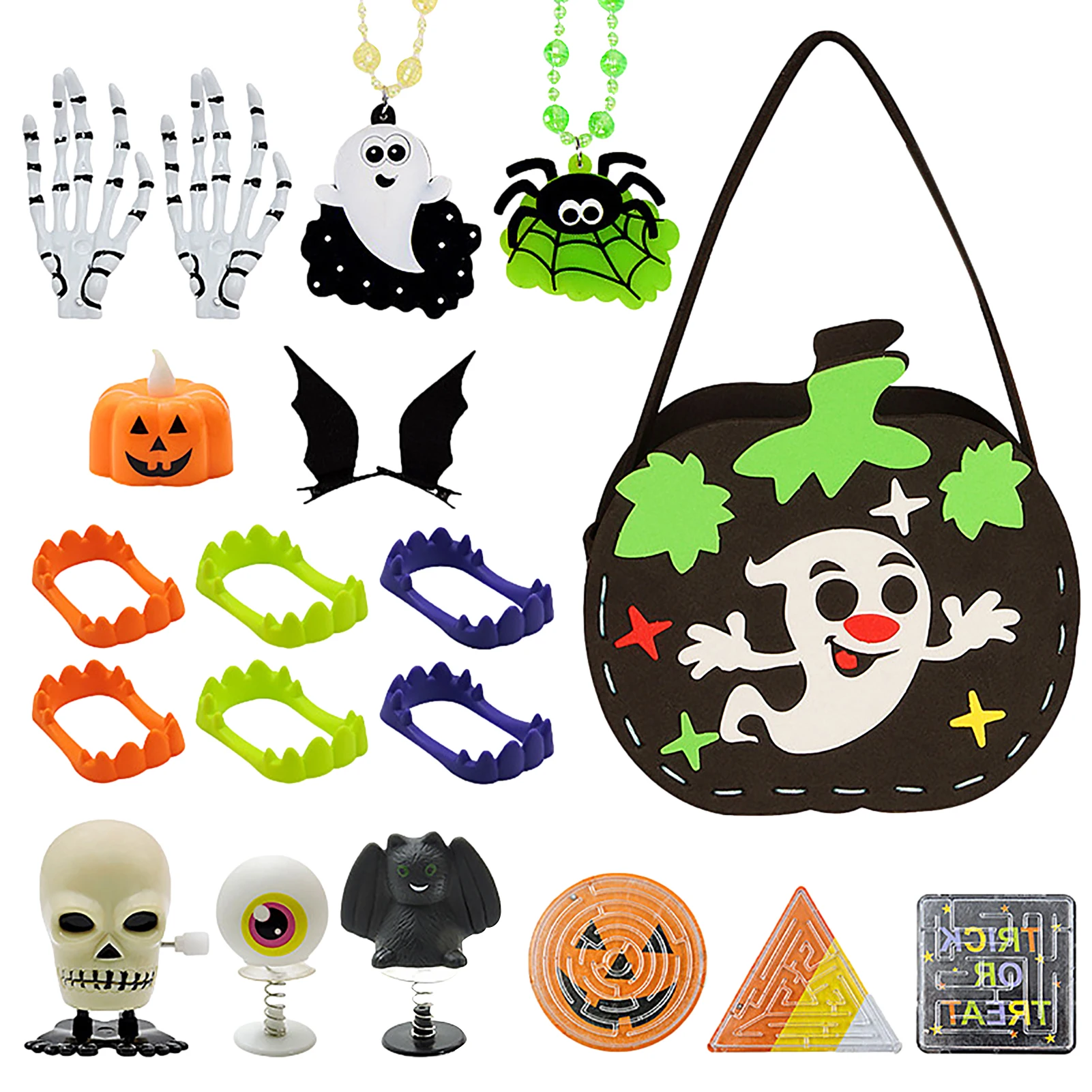 

Halloween Assortment Toys 18pcs Halloween Party Favor Toys Set Novelty Assortment Toys Kit For Kids Girls Boys Trick Or Treating