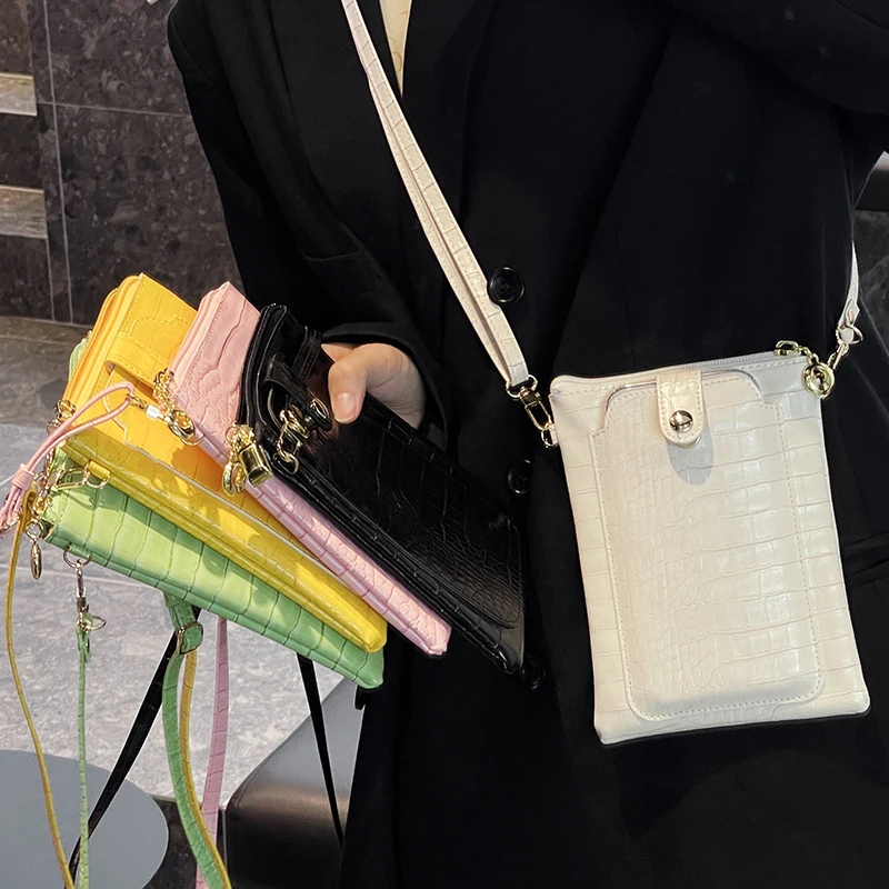 

Mobile Phone Bag Is Suitable Coin Card Bag That Can Carried By The for Samsung Huawei Tide Brand Messenger Phone Universal Bag