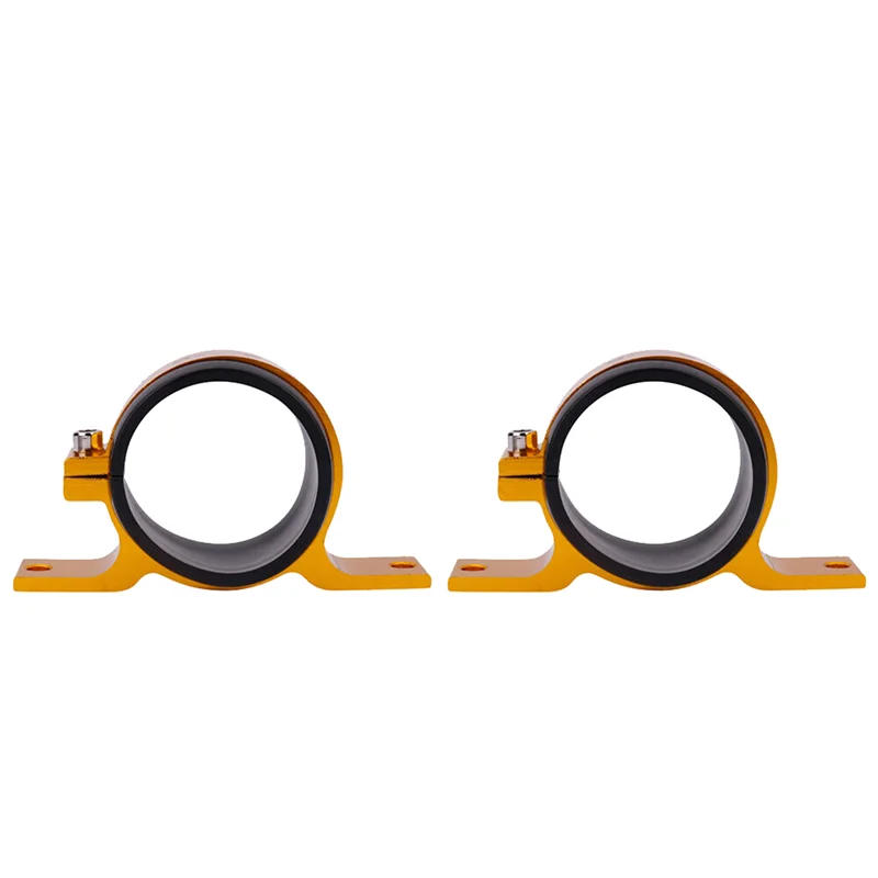 2 шт. золотой топливный насос 60 мм одинарный кронштейн фильтр внешний зажим для 044