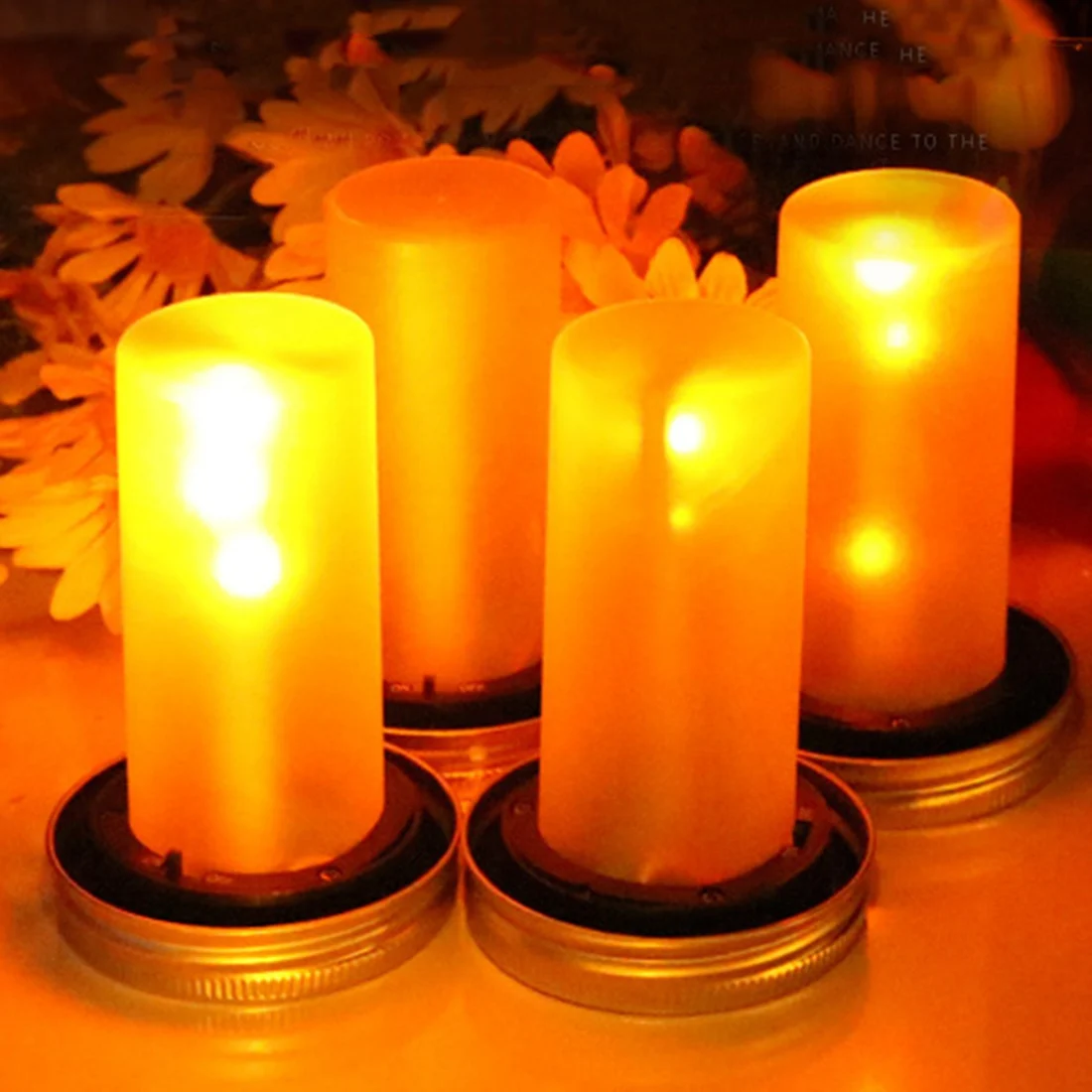 4 шт. фонарь для освещения солнечной лампы